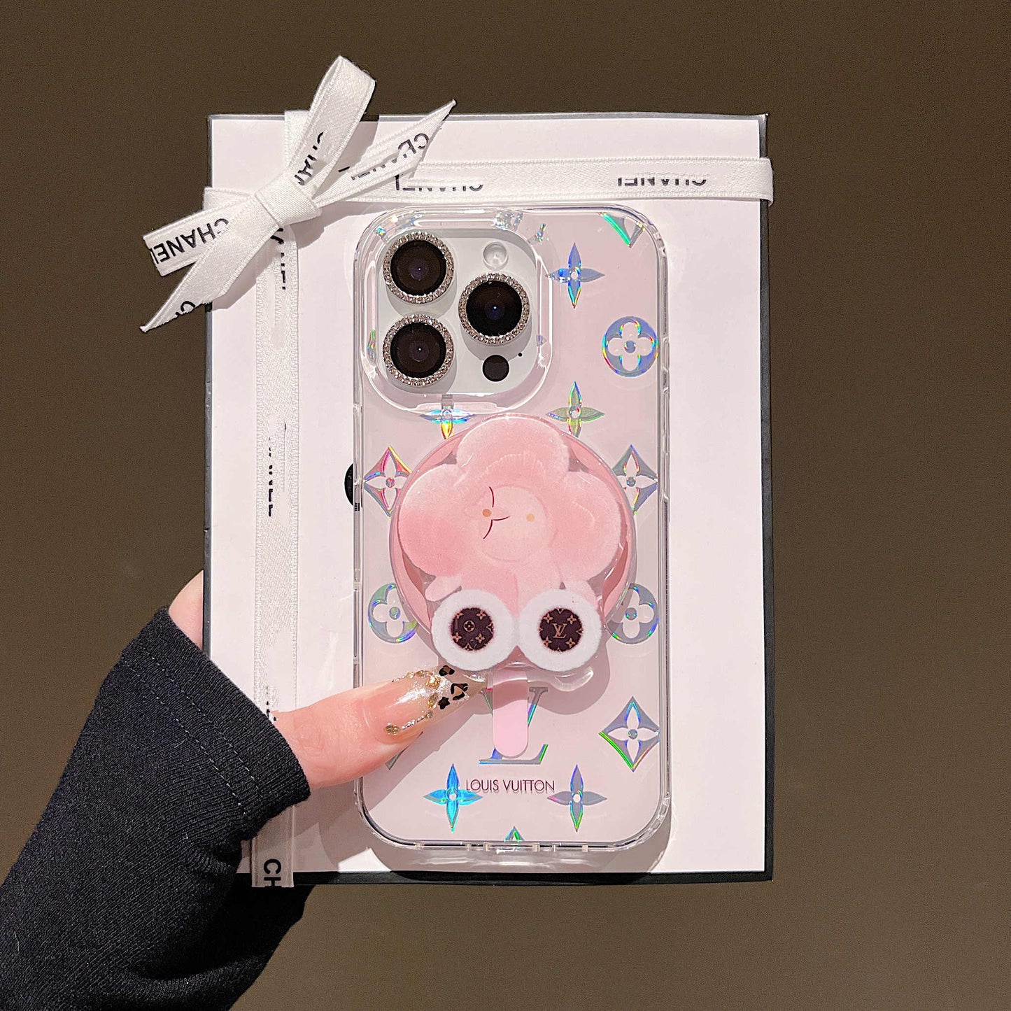 Custodia magnetica laser alla moda per iPhone