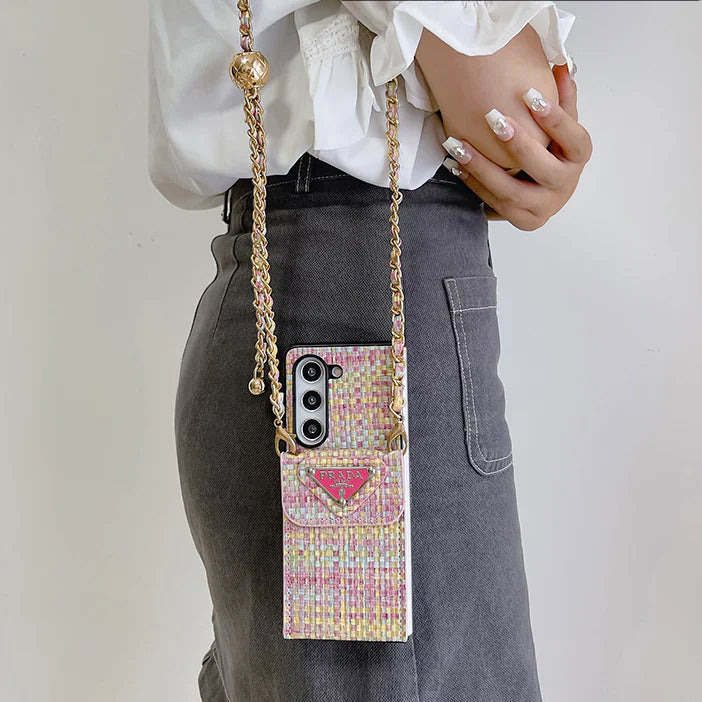 Étui Triangle Crossbody Galaxy pour Samsung