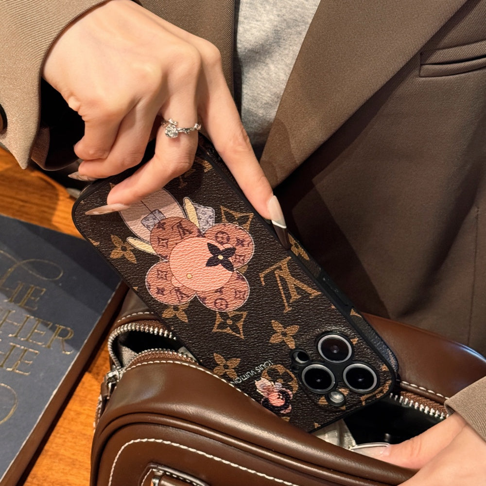 Custodia per telefono con motivo carino per iPhone