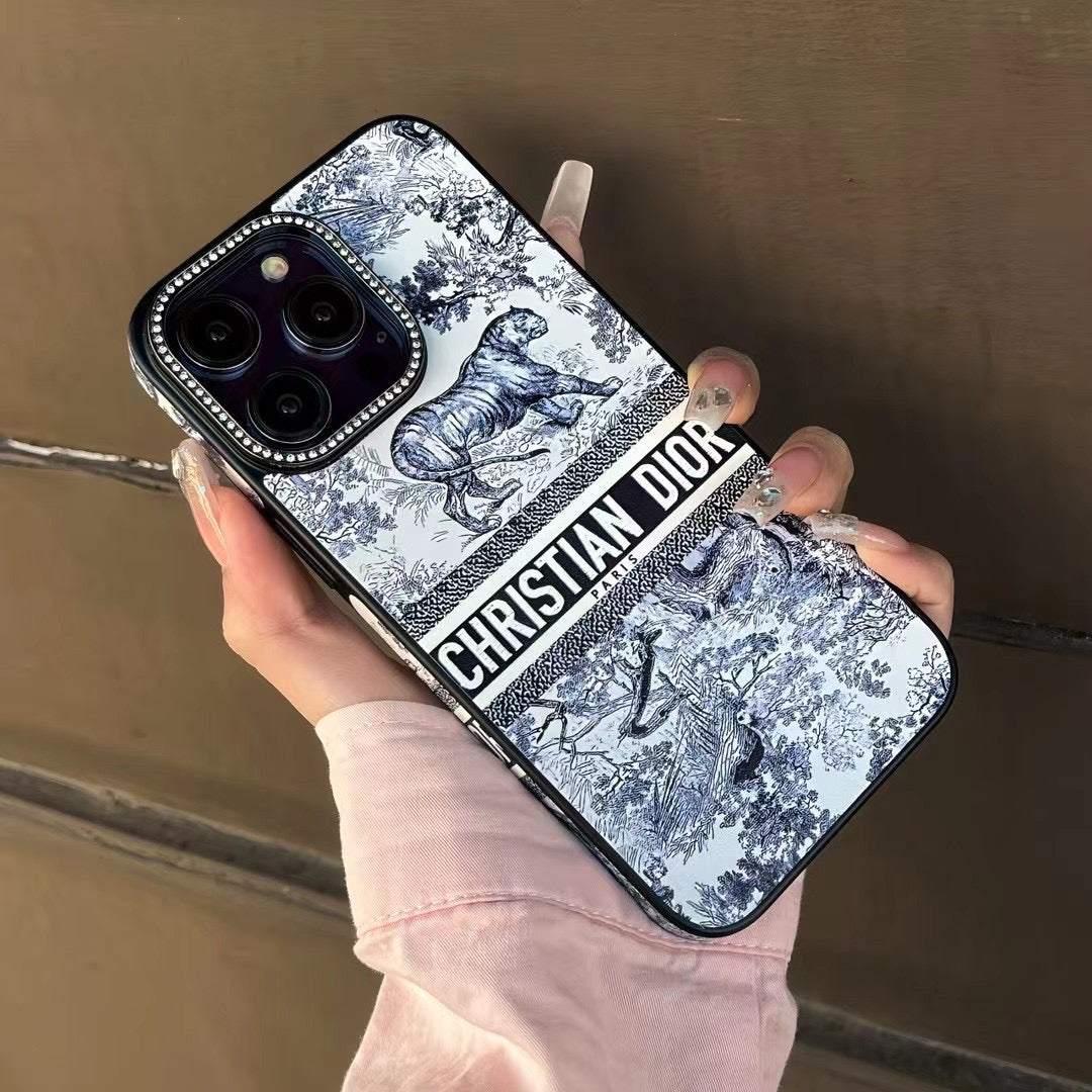 Custodia per iPhone con motivo foresta