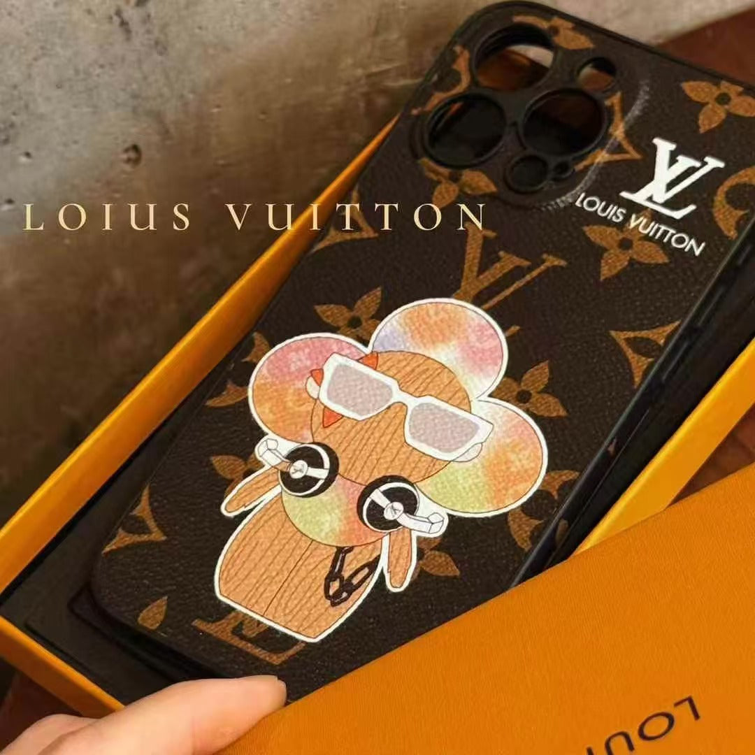 Custodia per telefono a forma di bambola girasole per iPhone