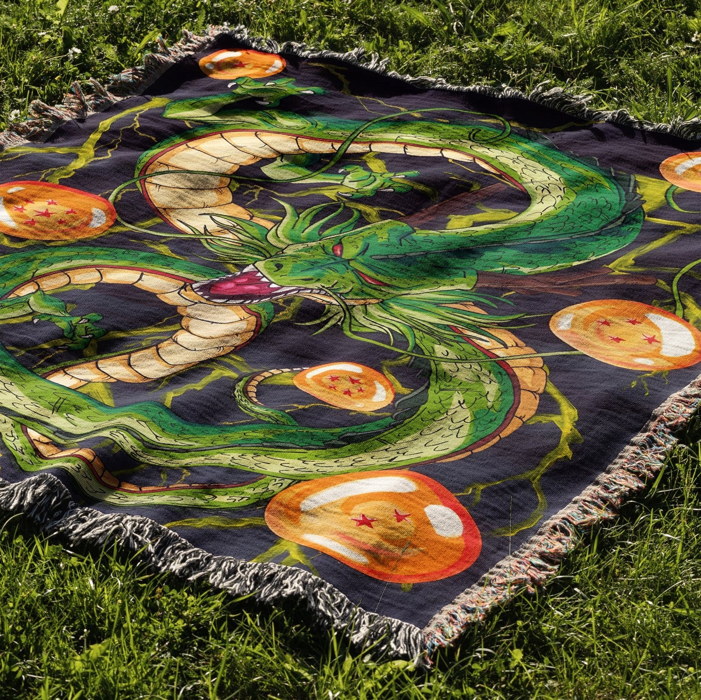 Dragon 2 Gewebter Decken-Wandteppich
