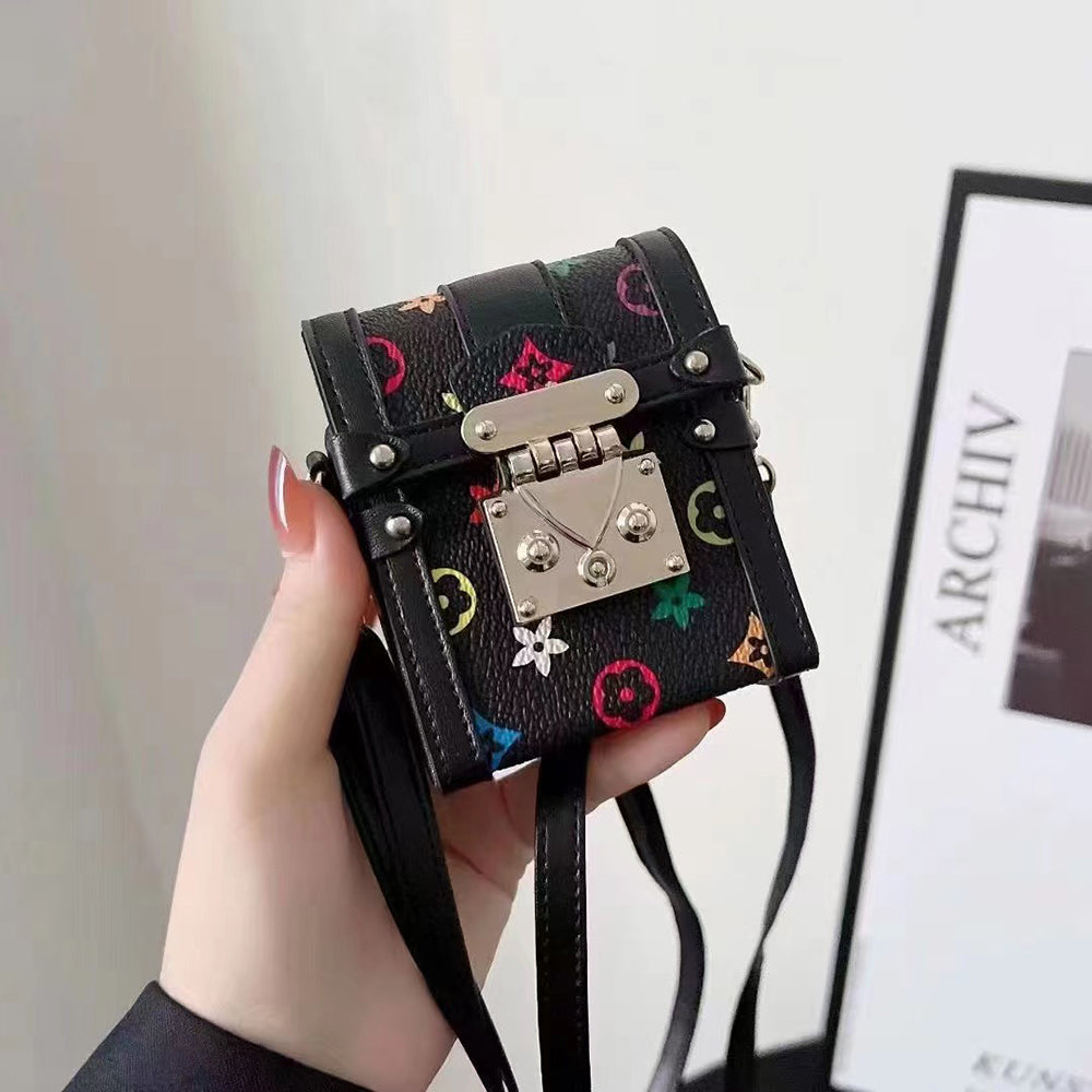 Borsa per telefono in pelle retrò calda