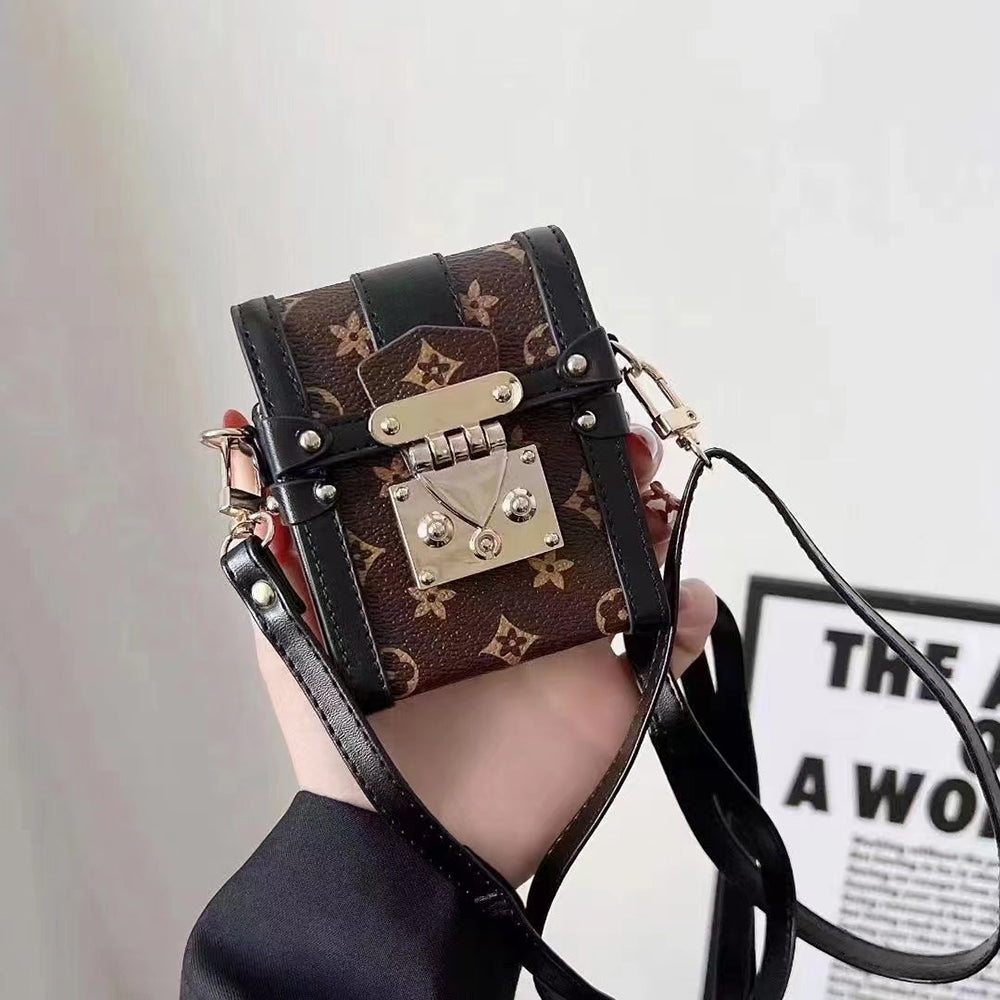 Borsa per telefono in pelle retrò calda