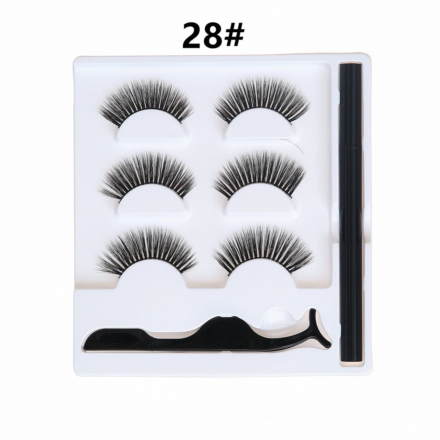 Set di ciglia eyeliner autoadesive