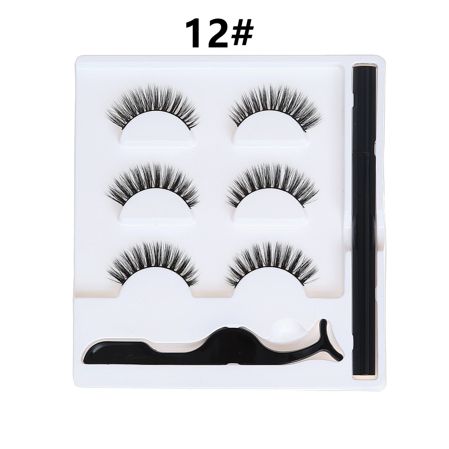 Set di ciglia eyeliner autoadesive