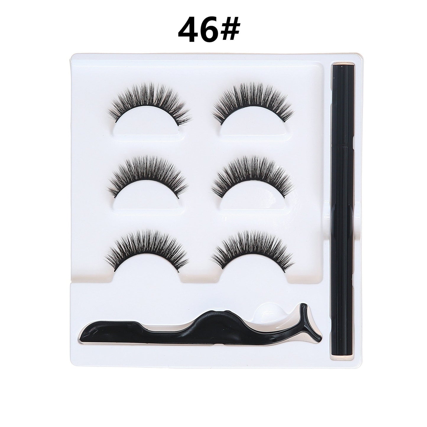Set di ciglia eyeliner autoadesive