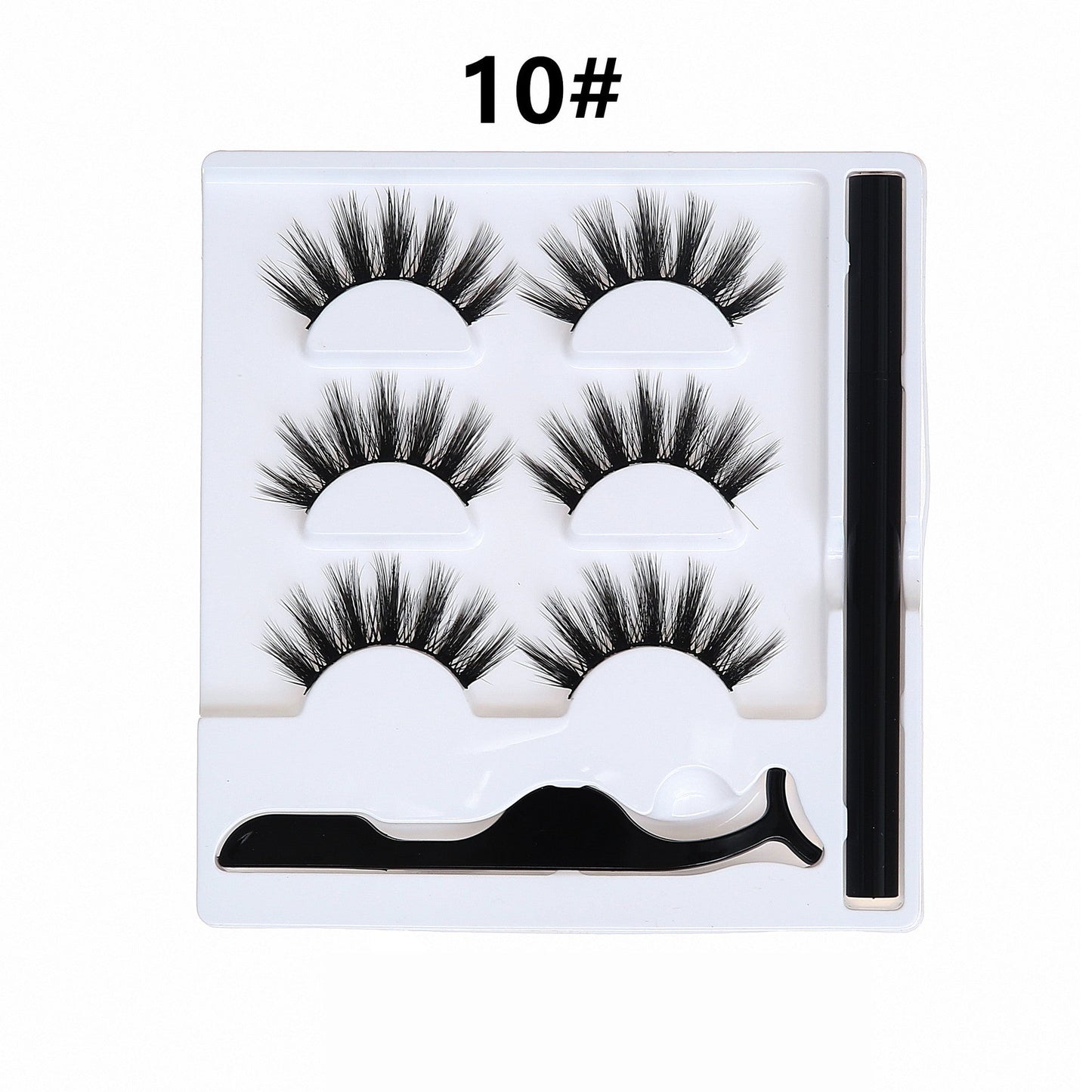 Set di ciglia eyeliner autoadesive