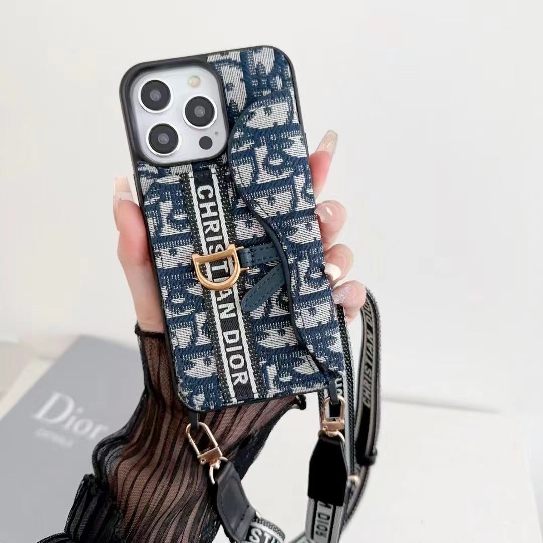 Nuova custodia per telefono premium a catena per iPhone