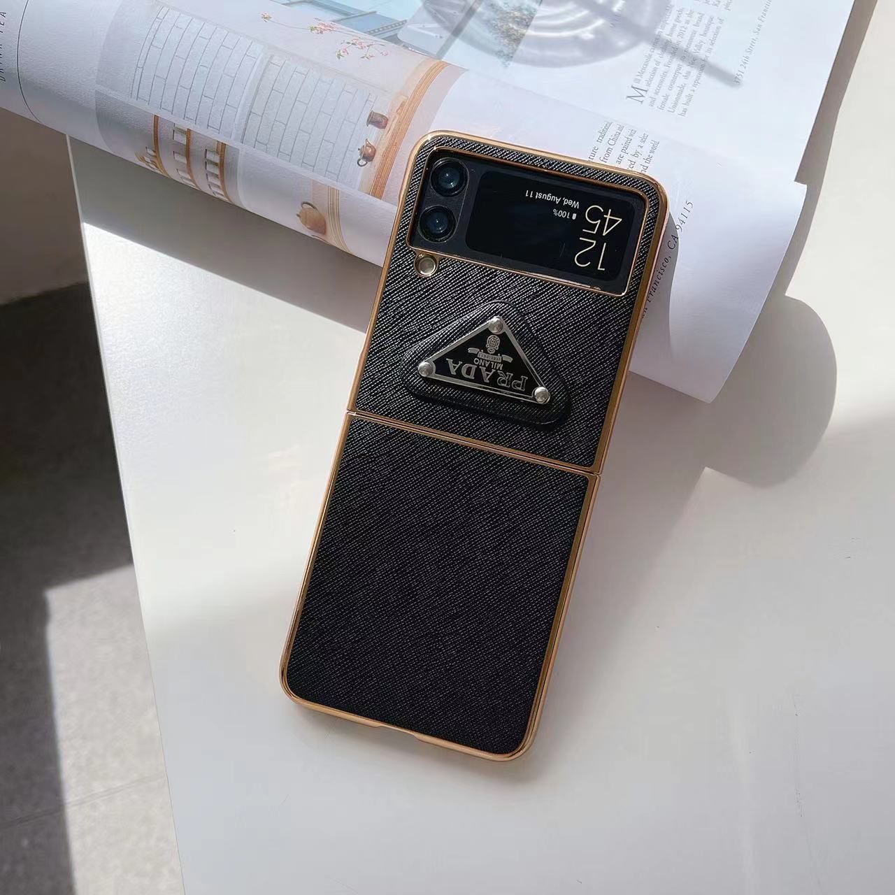 Coque Galaxy noire rétro pour Samsung