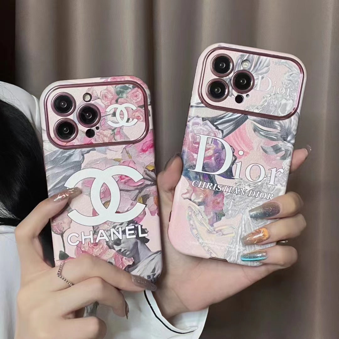 Custodia per telefono con design a fotocamera completa per iPhone