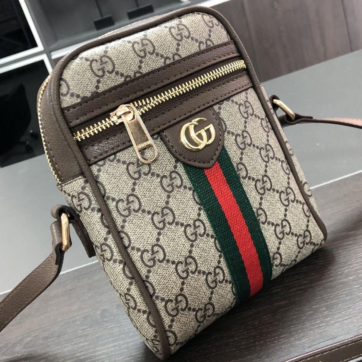 Borsa per telefono Trend Grey Coin