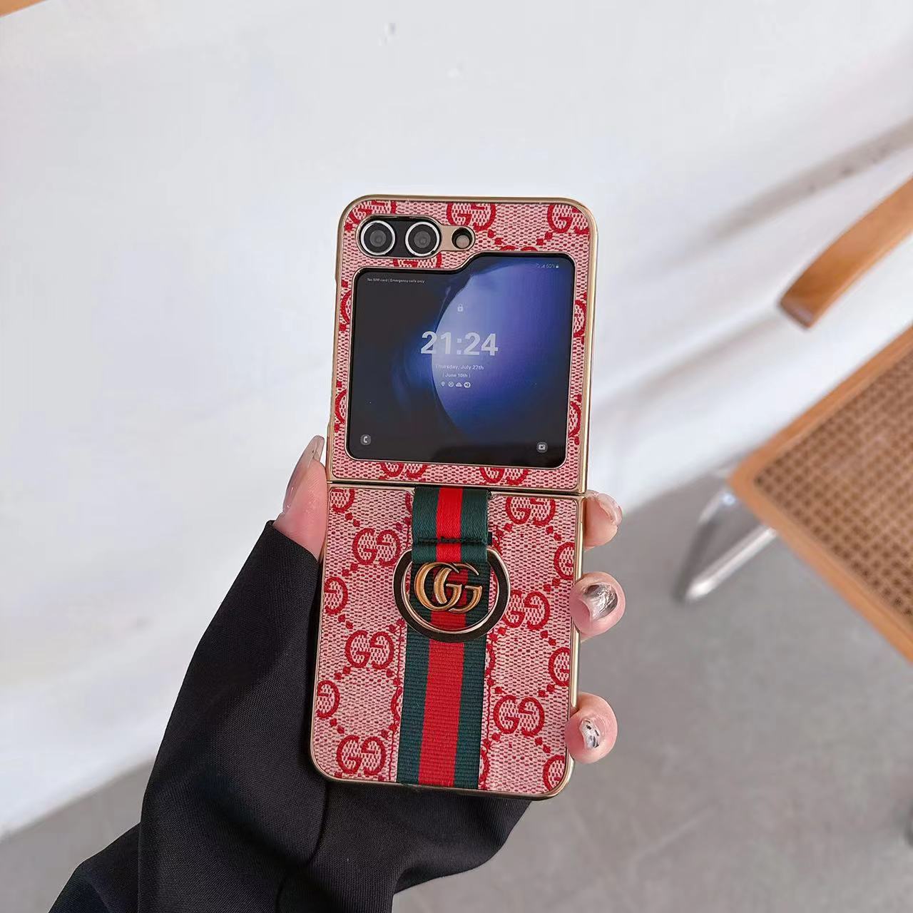 Coque Galaxy grise pour Samsung
