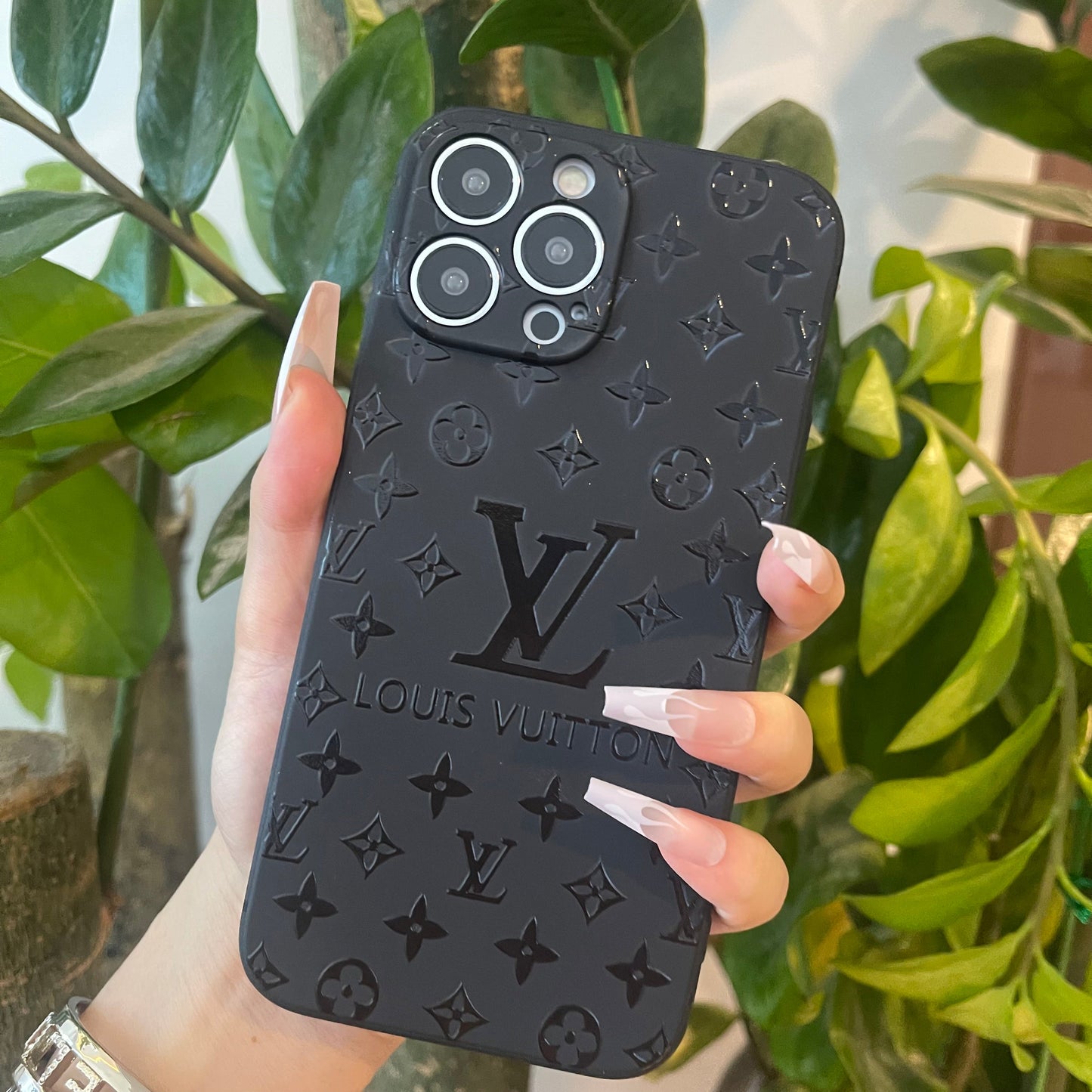 Custodia per telefono trendy Love per iPhone (4 stili)