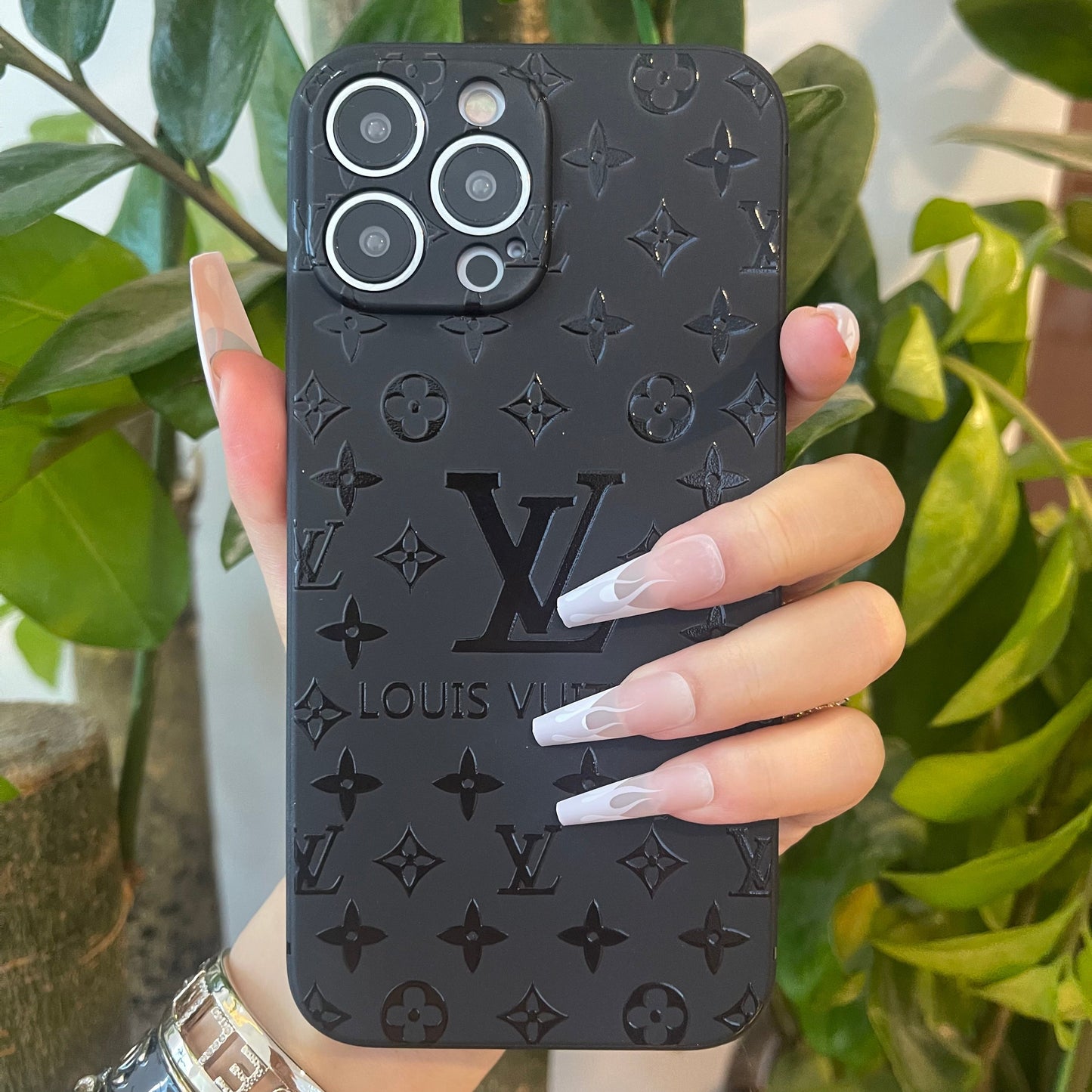 Custodia per telefono trendy Love per iPhone (4 stili)