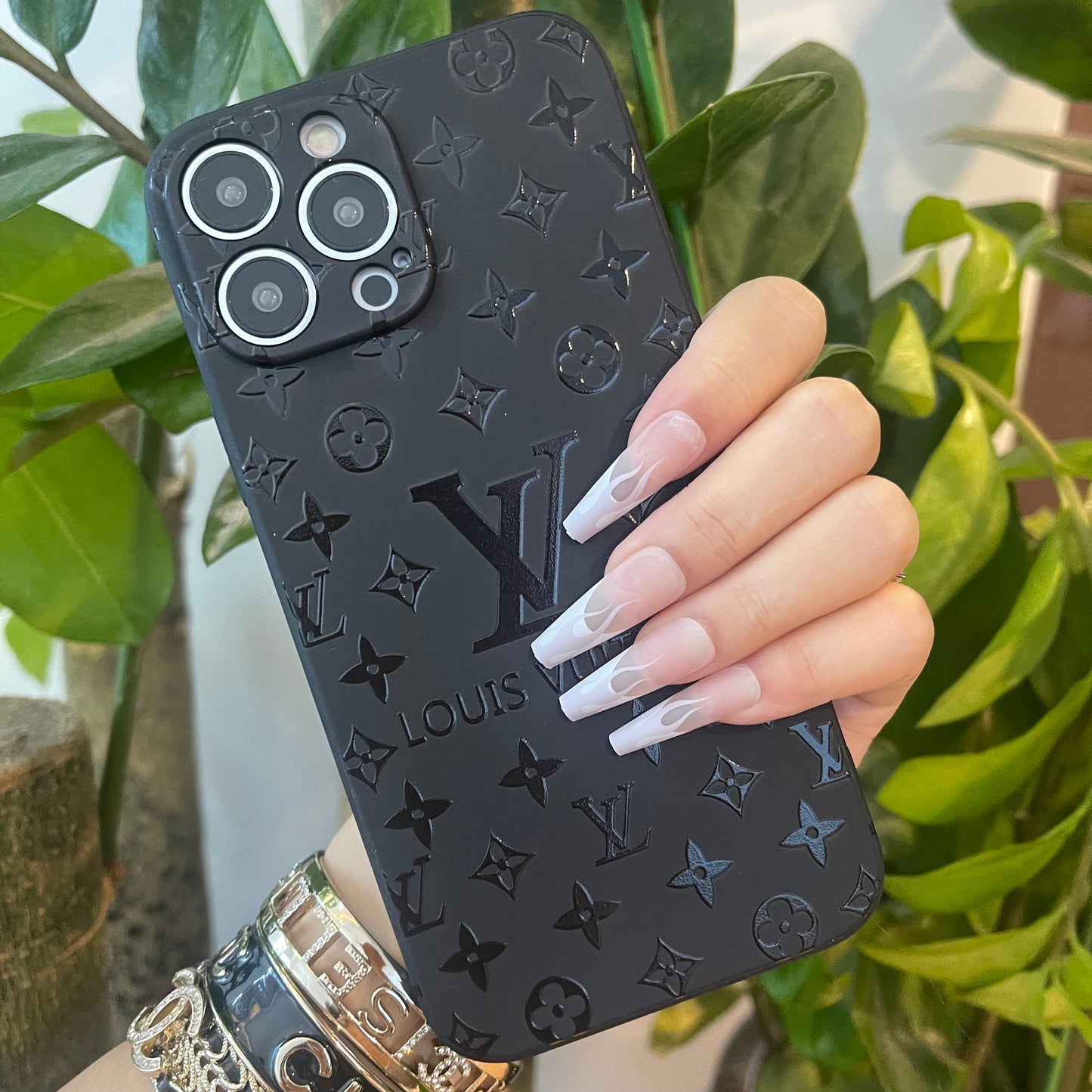Custodia per telefono trendy Love per iPhone (4 stili)