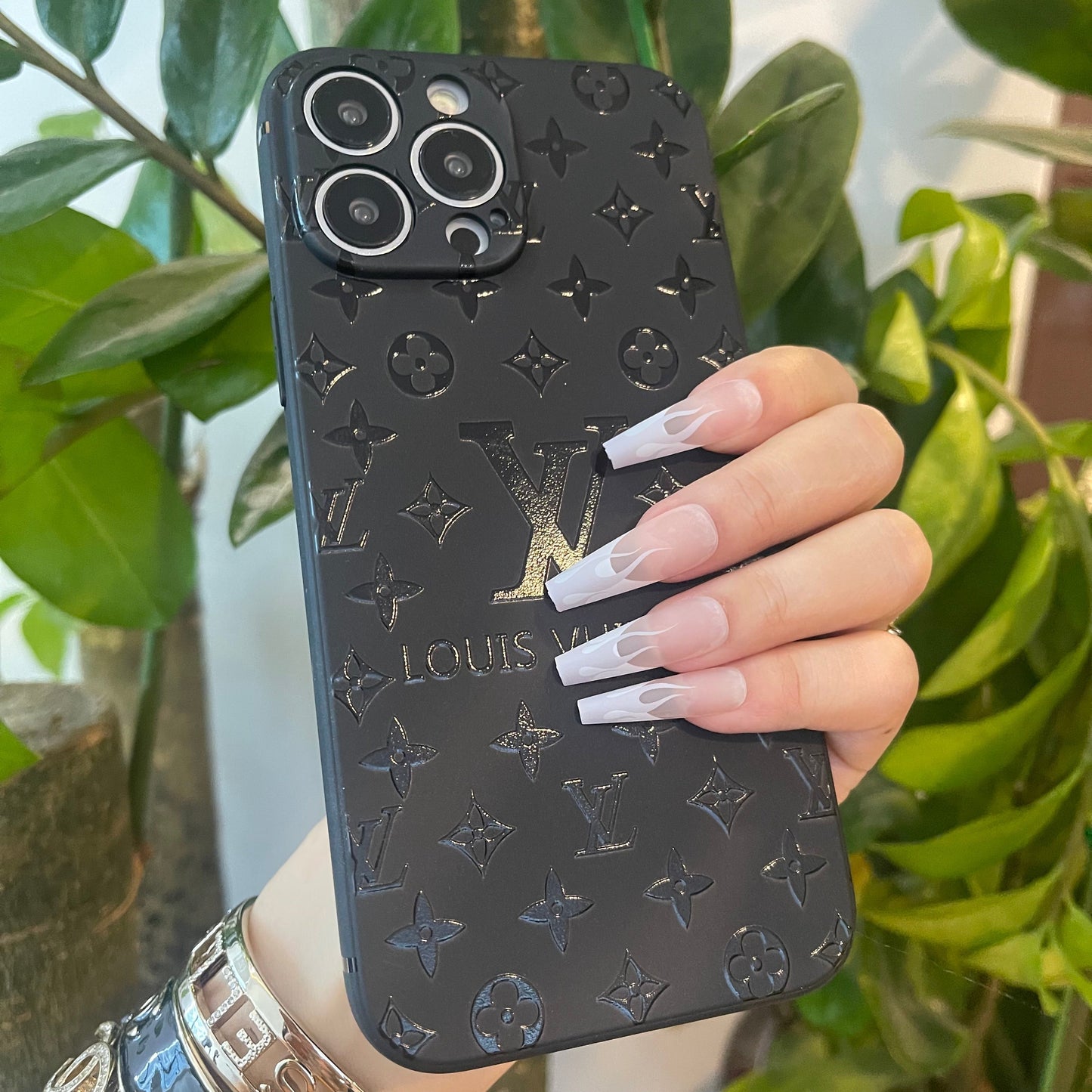 Custodia per telefono trendy Love per iPhone (4 stili)