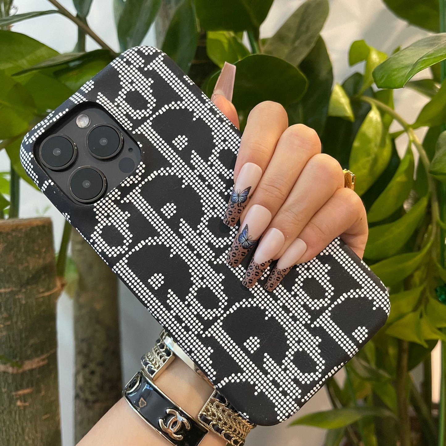 Custodia per telefono Fancy Touch per iPhone