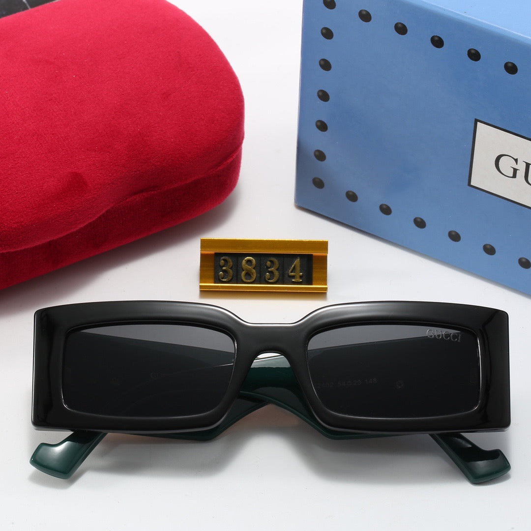 Luxury Cat-Eye Square Frame Sunglasses
