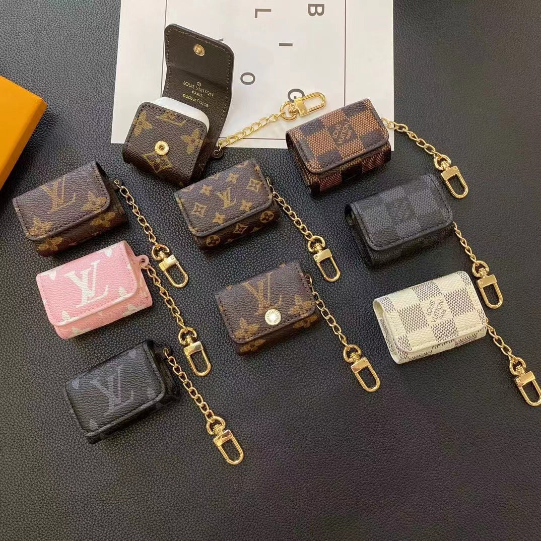 Custodia per AirPods con motivo classico sbiadito