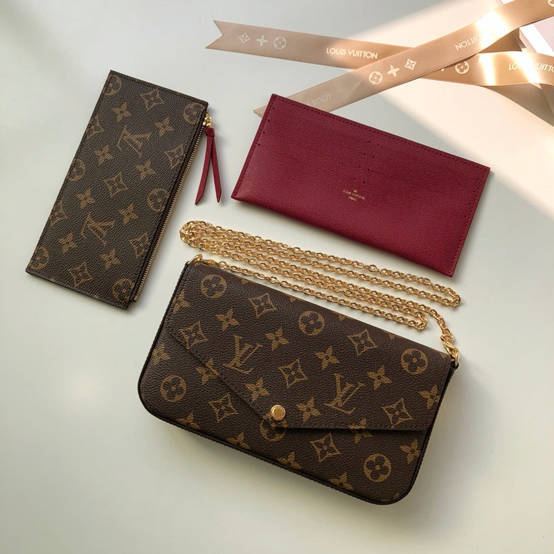 Borsa Pochette quadrata alla moda