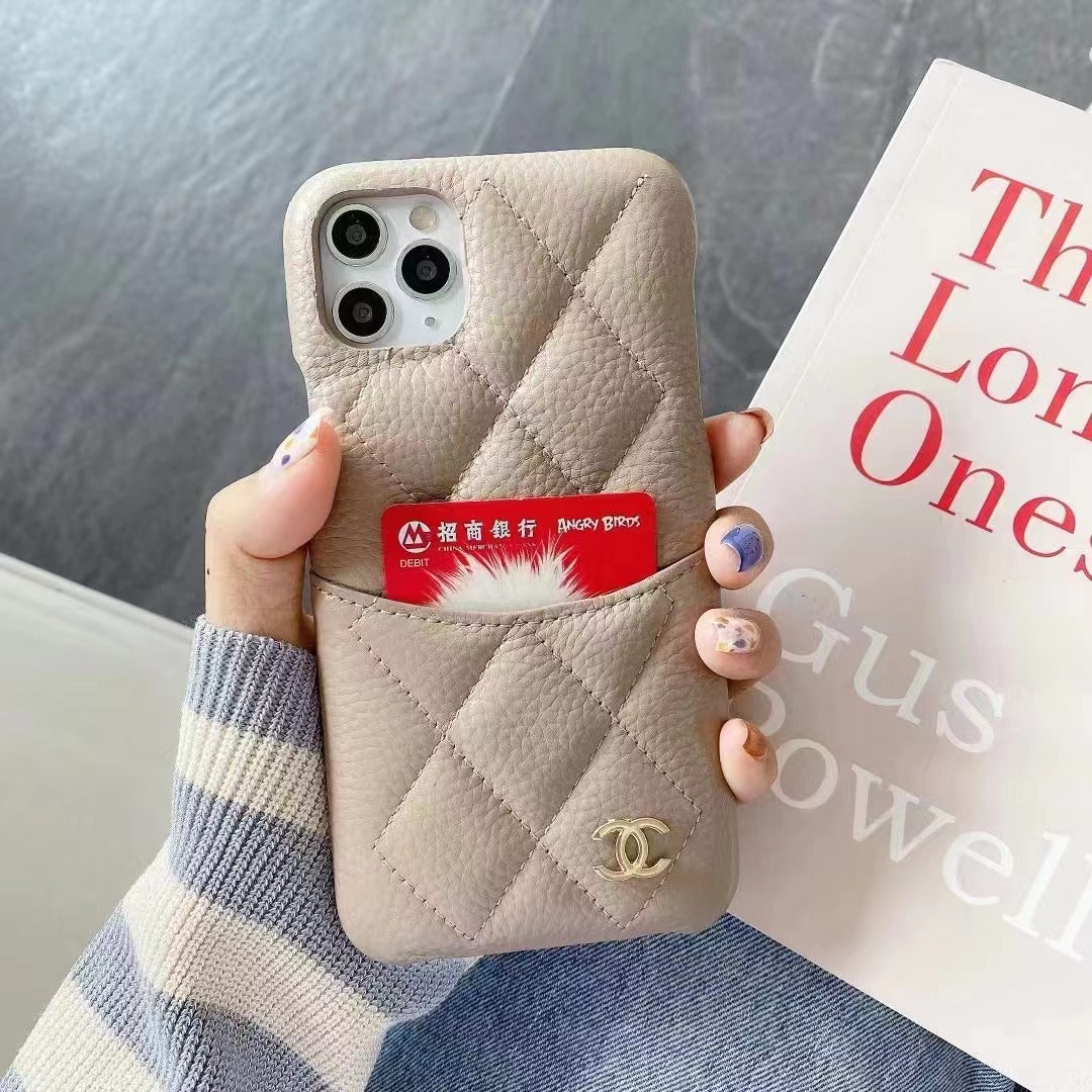 Custodia in pelle fresca per iPhone