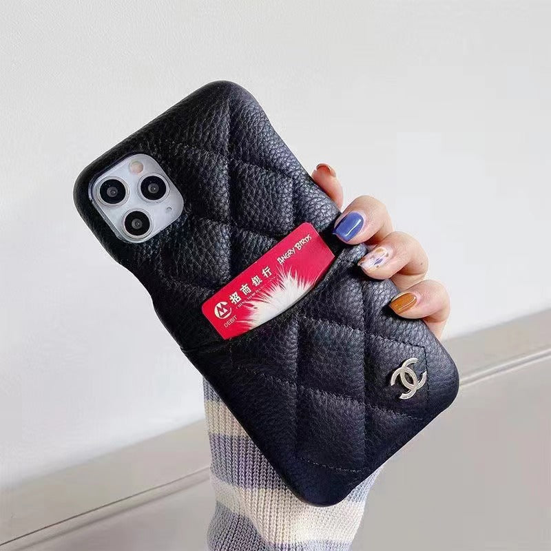 Custodia in pelle fresca per iPhone