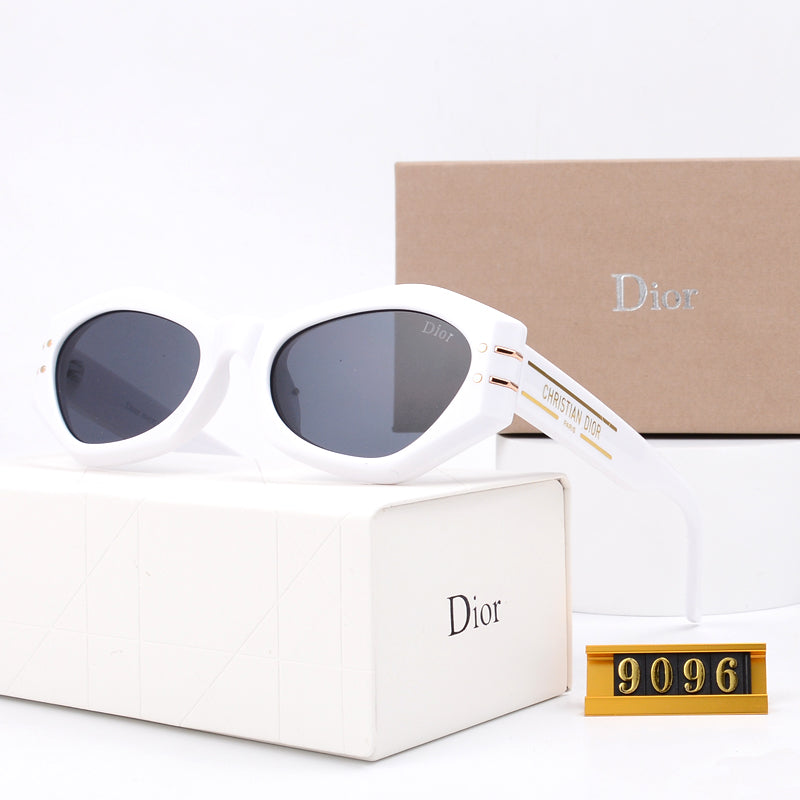 5-Color Hexagonal Frame Sunglasses