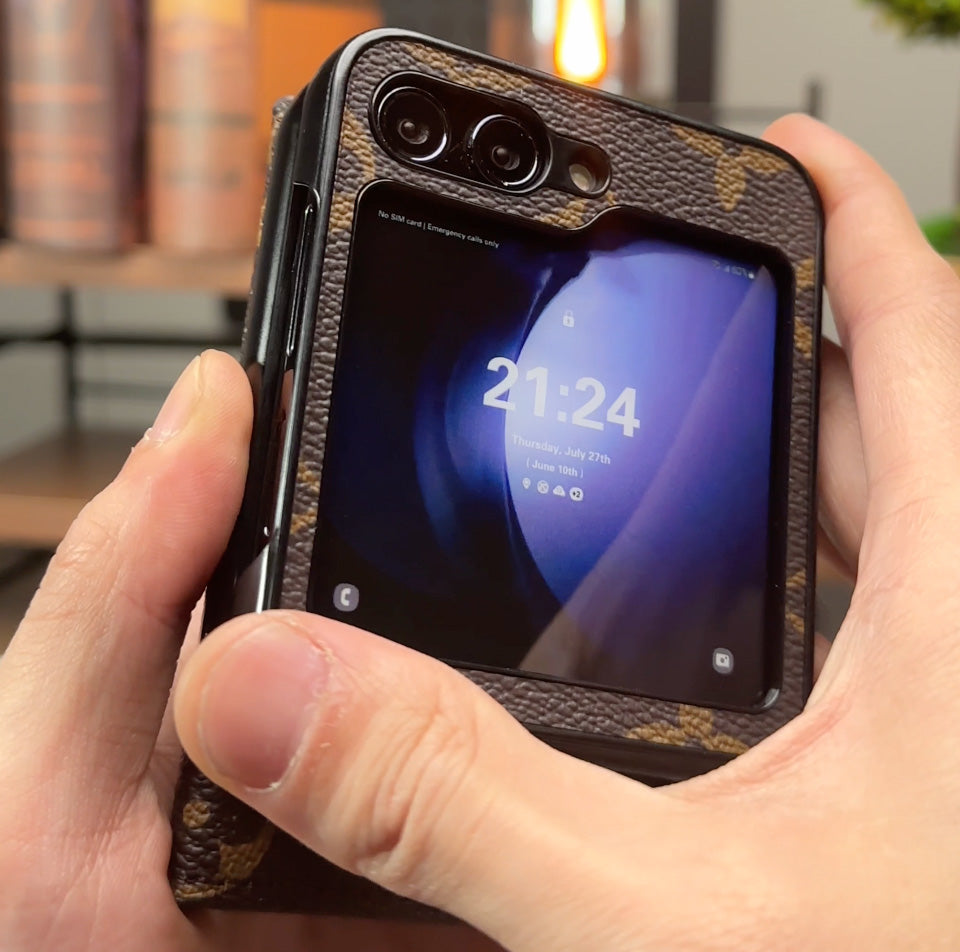 Étui portefeuille classique pour Samsung Galaxy