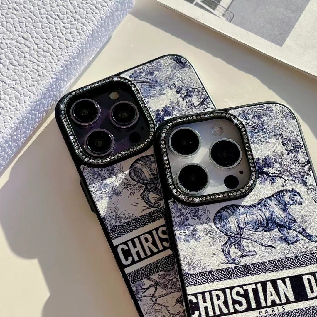 Custodia per iPhone con motivo foresta