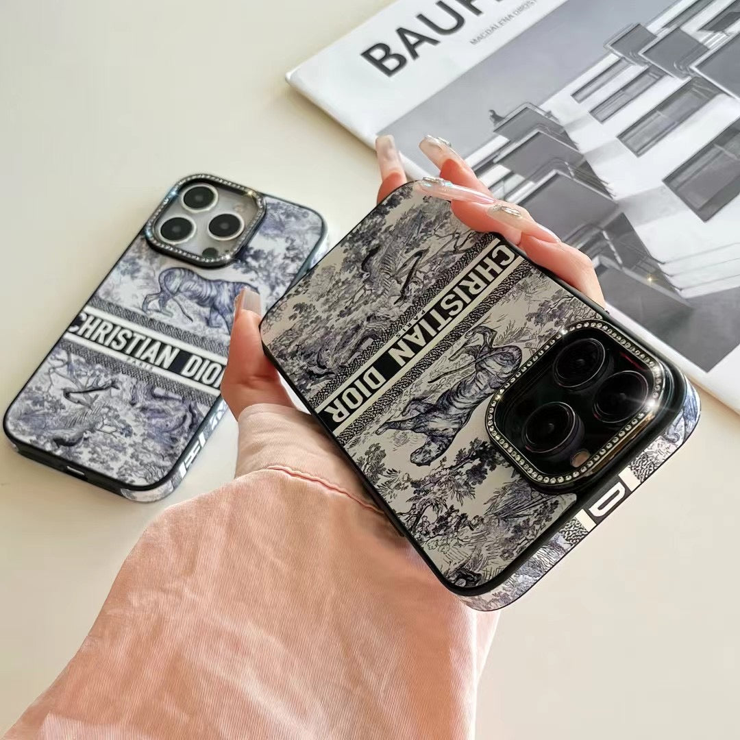 Custodia per iPhone con motivo foresta