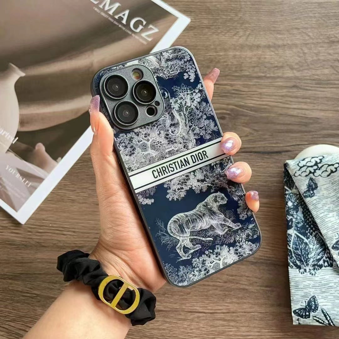 Custodia in vetro a specchio per iPhone