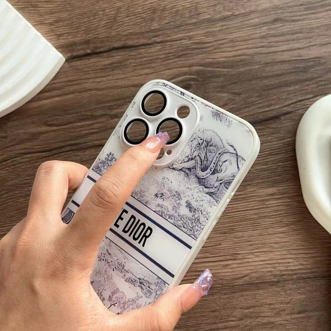 Custodia in vetro a specchio per iPhone
