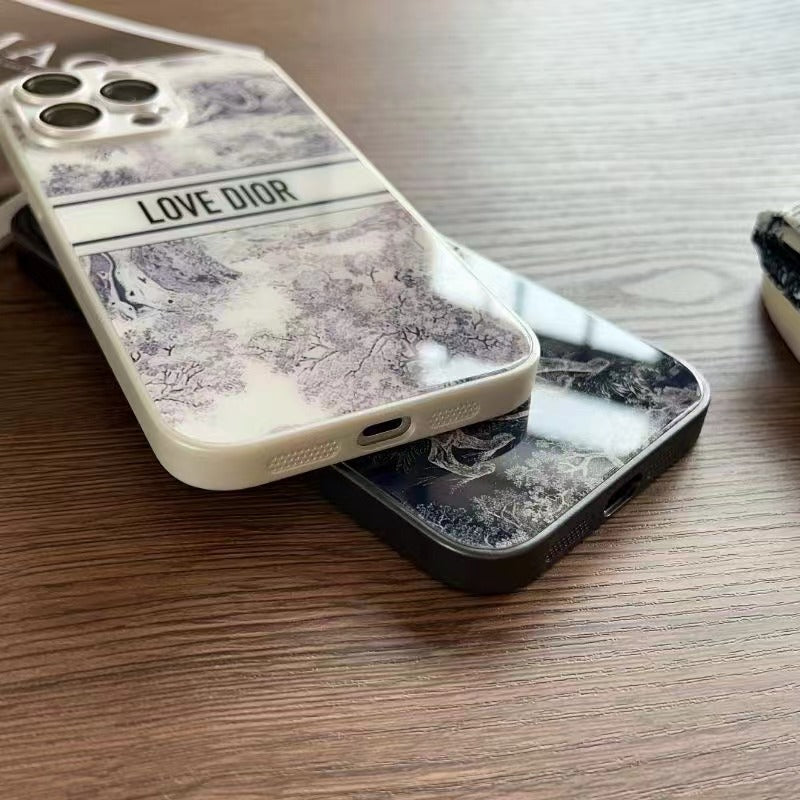 Custodia in vetro a specchio per iPhone