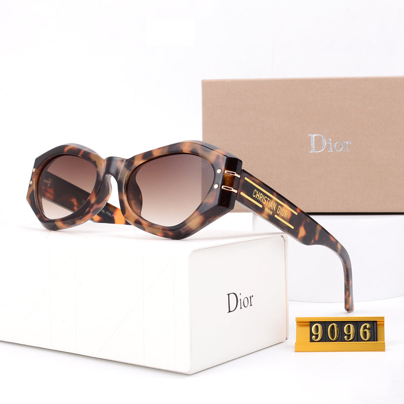 5-Color Hexagonal Frame Sunglasses