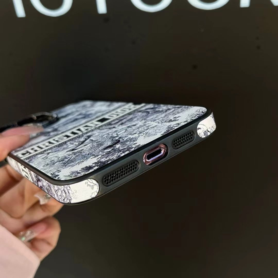 Custodia per iPhone con motivo foresta