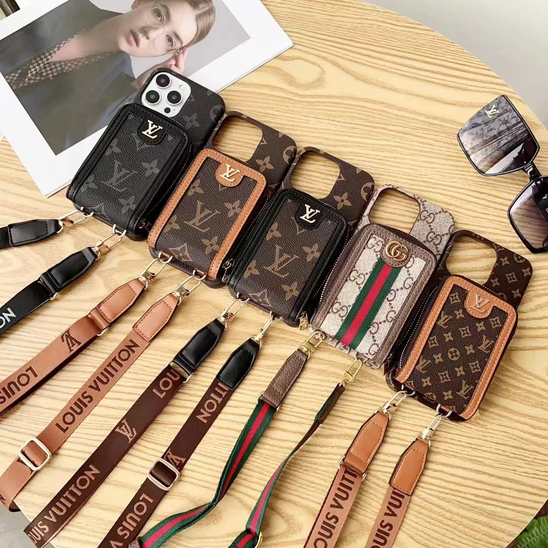 Klassisches Ketten-Wallet-Galaxy-Case für Samsung