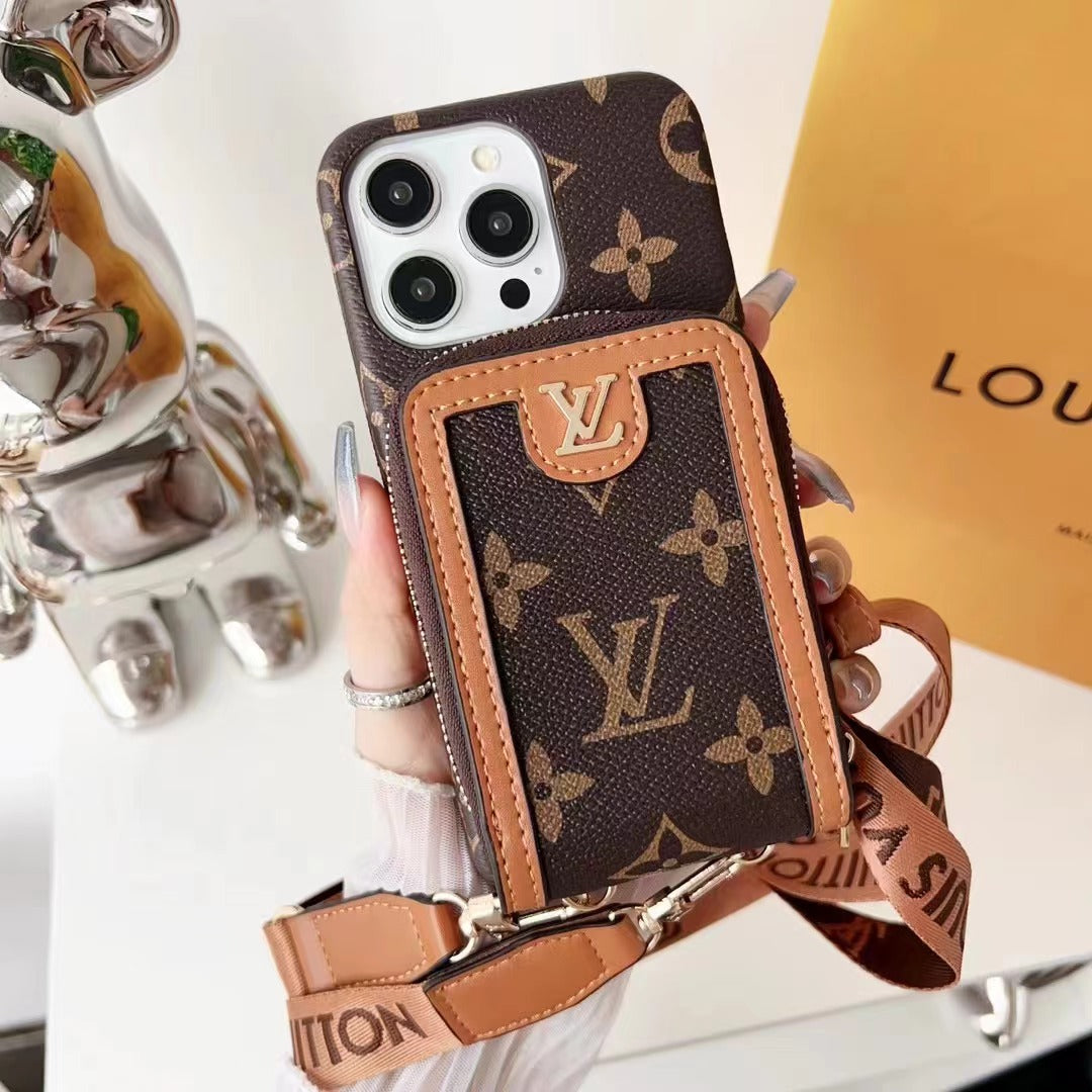 Klassisches Ketten-Wallet-Galaxy-Case für Samsung
