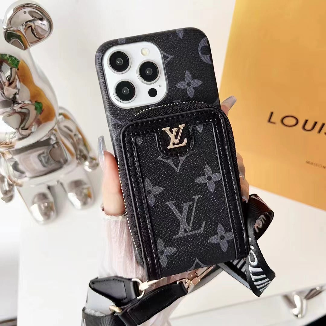 Klassisches Ketten-Wallet-Galaxy-Case für Samsung