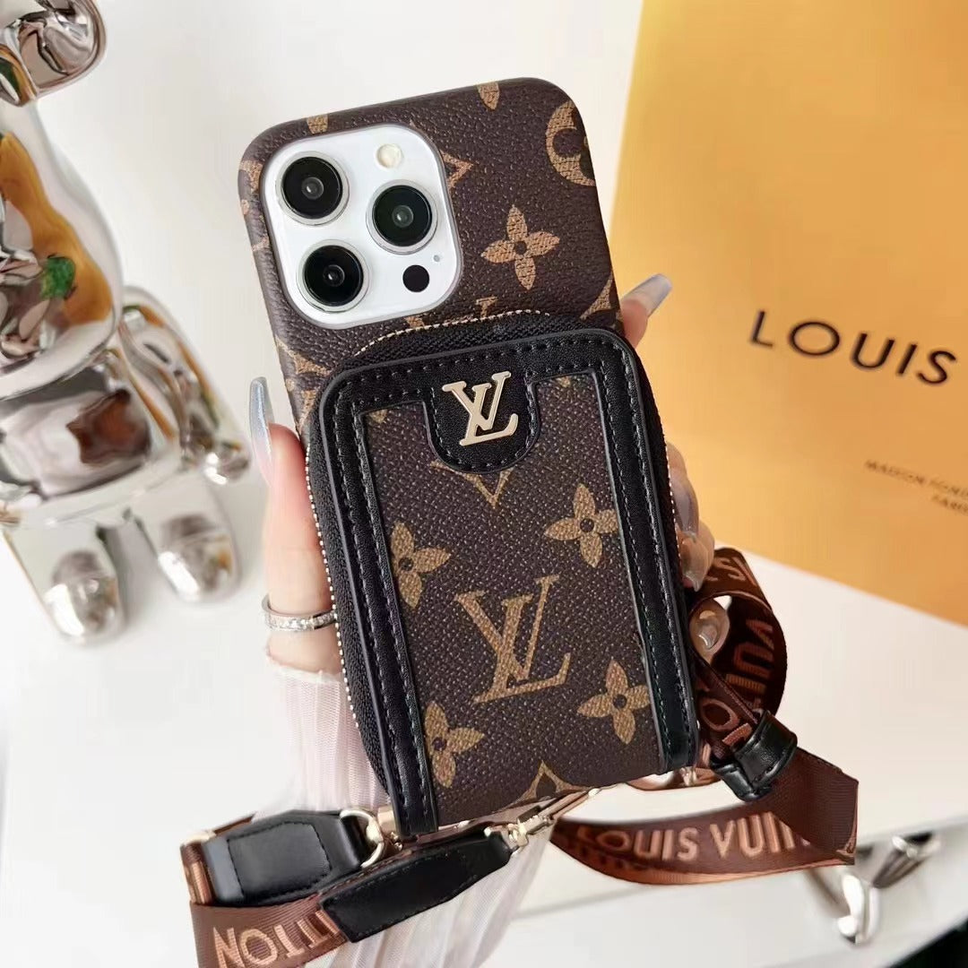 Klassisches Ketten-Wallet-Galaxy-Case für Samsung