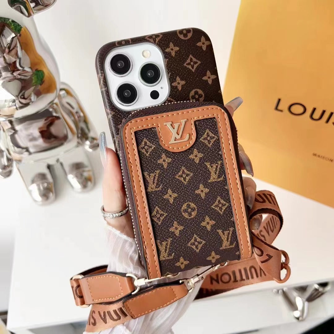 Klassisches Ketten-Wallet-Galaxy-Case für Samsung