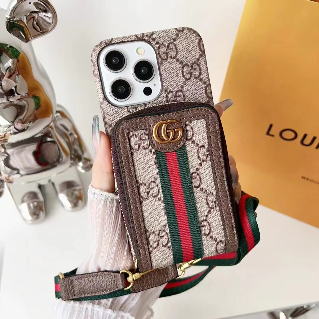 Klassisches Ketten-Wallet-Galaxy-Case für Samsung