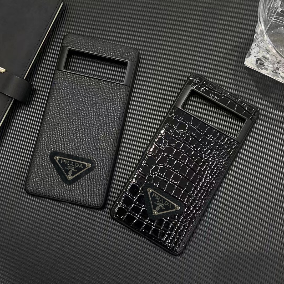Custodia Pixel nera alla moda per telefono Google