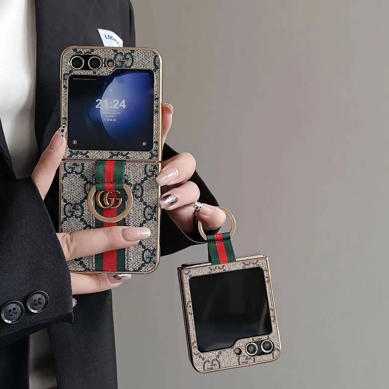 Coque Galaxy grise pour Samsung