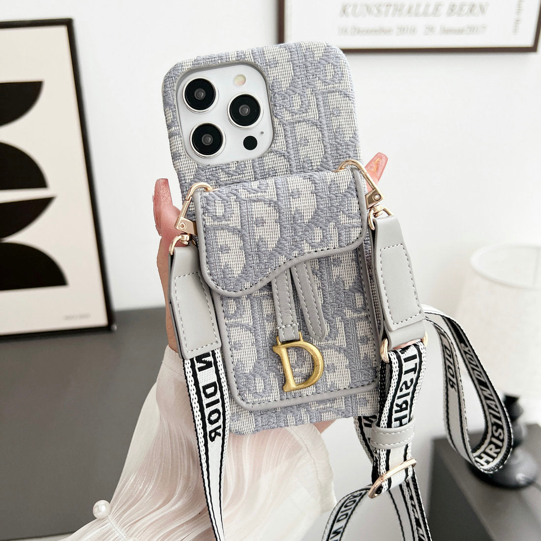 Stoff-Kartenhalter Galaxy Case für Samsung