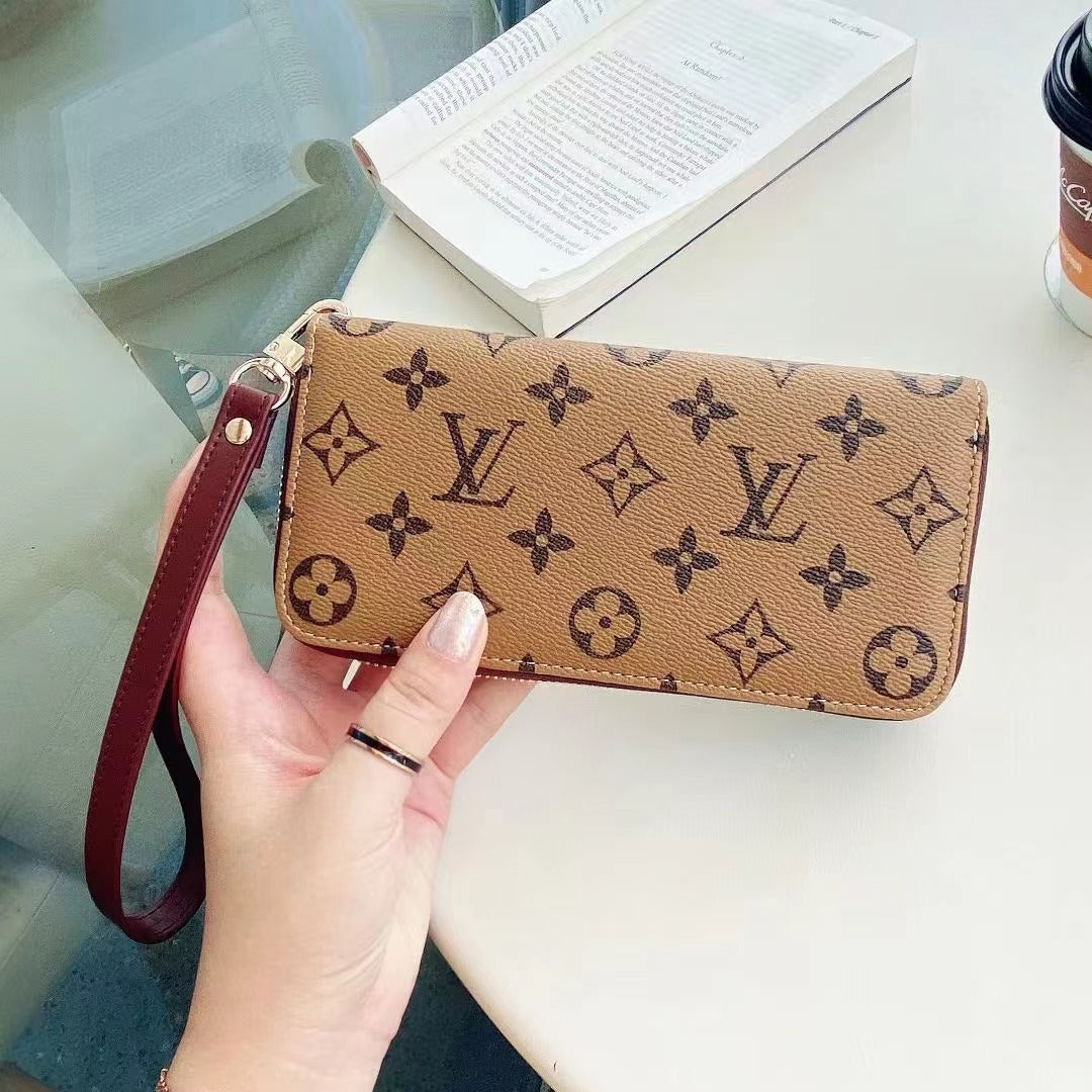 Borsa per telefono con stampa floreale