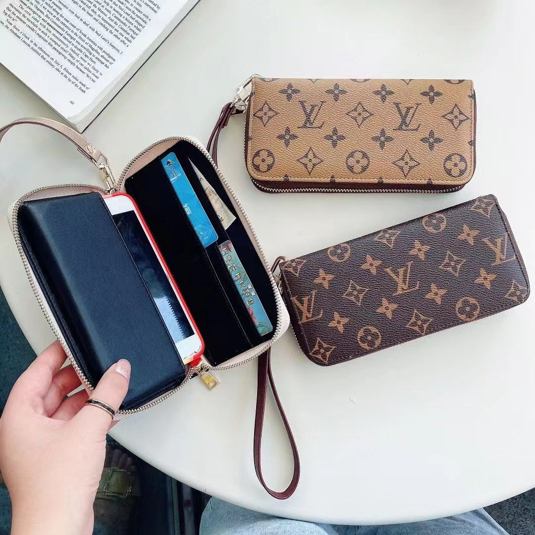 Borsa per telefono con stampa floreale