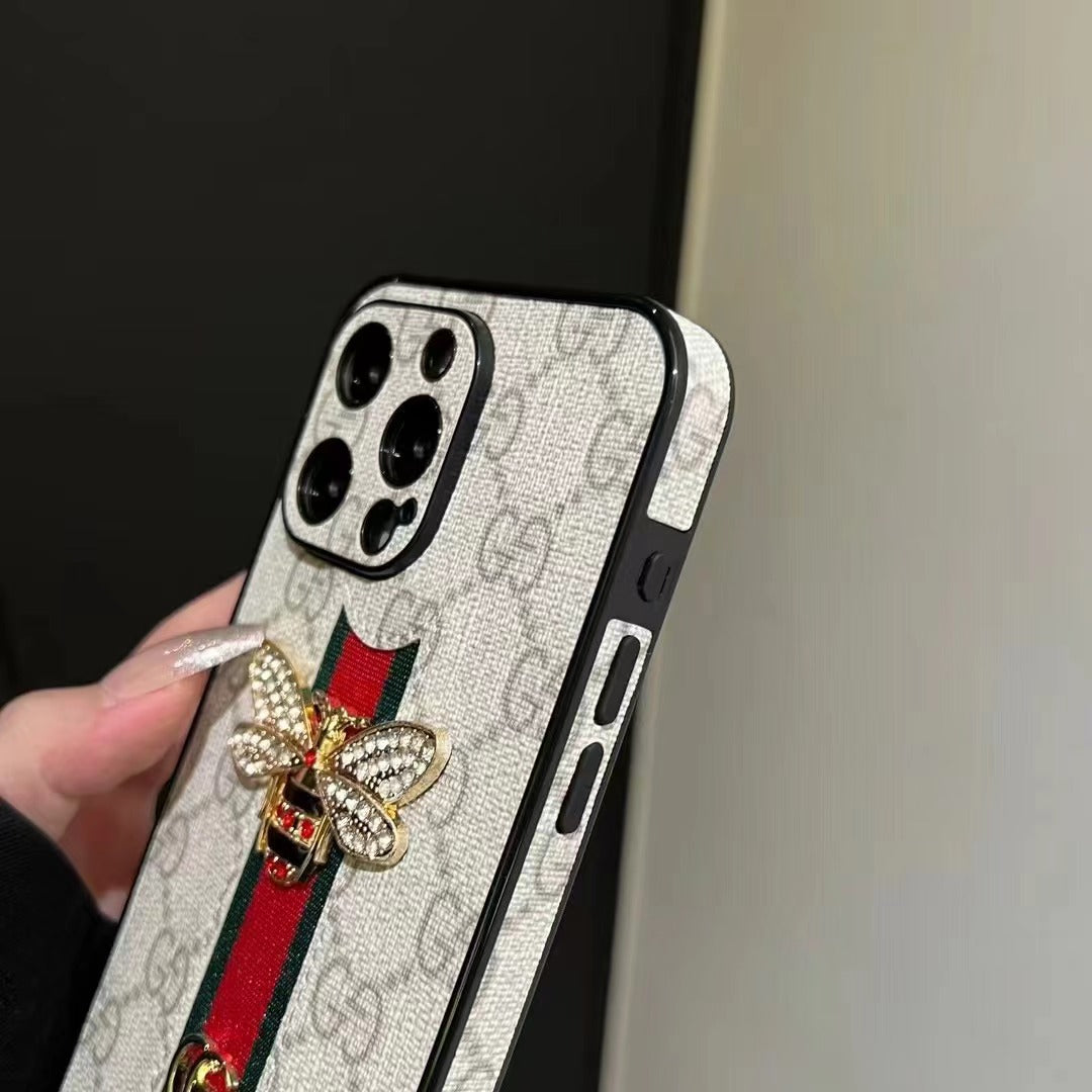 Custodia per telefono con texture ape per iPhone