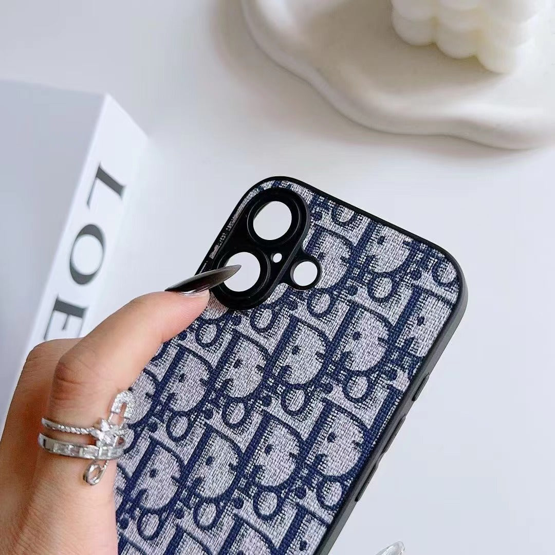 Custodia per telefono con stampa scura per iPhone