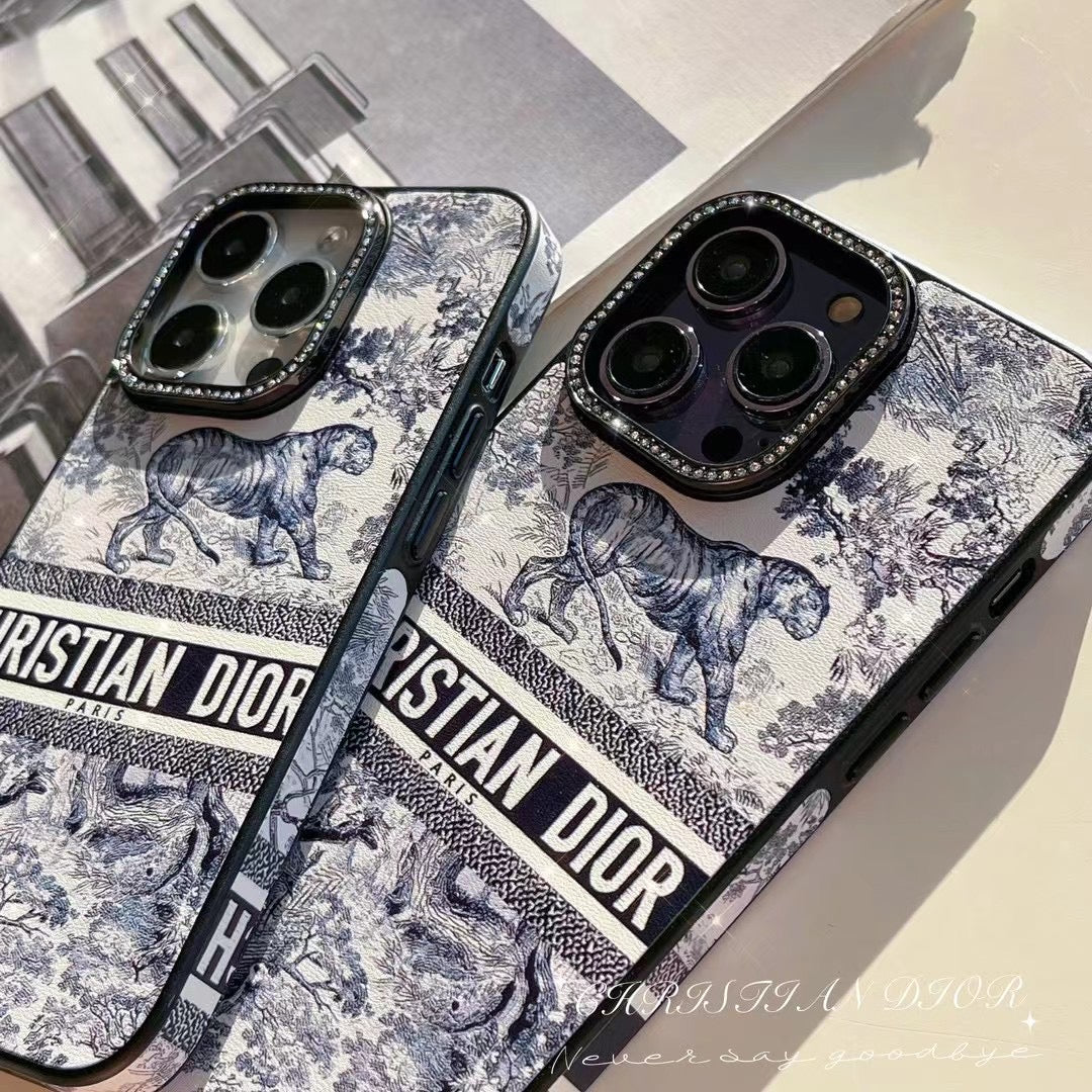 Custodia per iPhone con motivo foresta